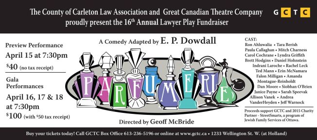 Annual Lawyer Play Flyer